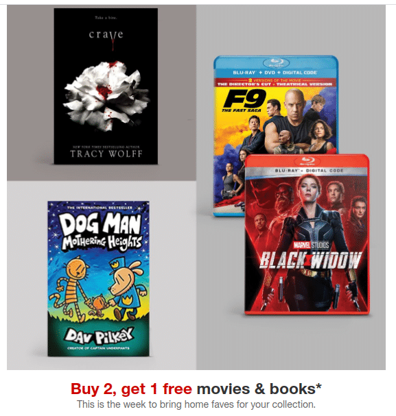 Target buy 2 get 1 free book sale 4 gift Christmas rule